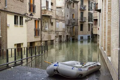 Vista de un río cerca de este hotel