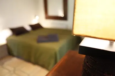 Cama o camas de una habitación en Casa Argentera