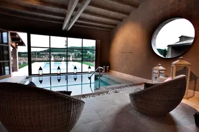 Piscina en o cerca de Casa Rural Cirera D'Avall