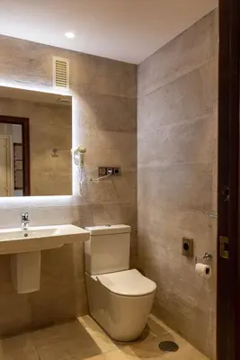 Un baño de HOSTAL DOÑA JUANA