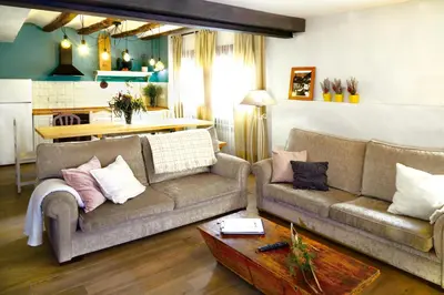Zona de estar de PERIQUiNA CASA RURAL CON ENCANTO