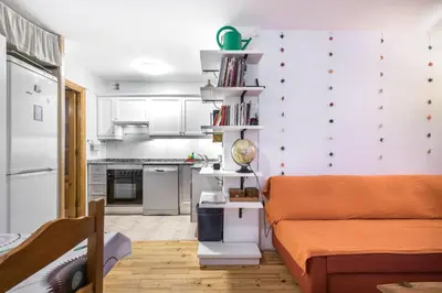 Una cocina o zona de cocina en Apartamento La Benasquita