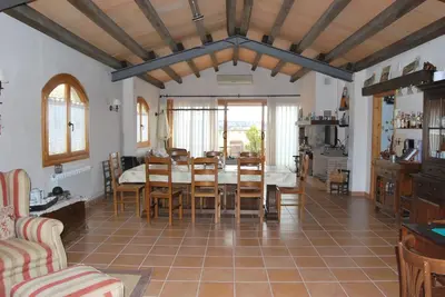 Zona de estar de Apartament Ca l'Emilia