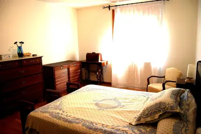 Cama o camas de una habitación en Apartament Ca l'Emilia