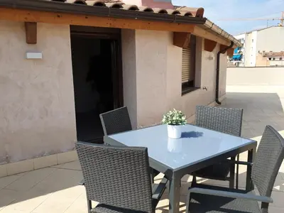 Un balcón o terraza de Apartamentos Real Lleida