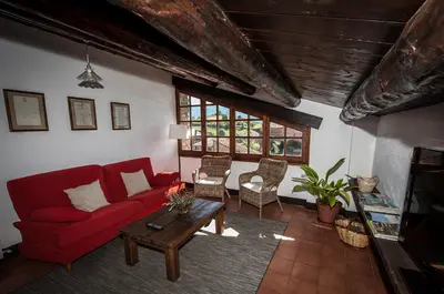 Zona de estar de Casa Parramon