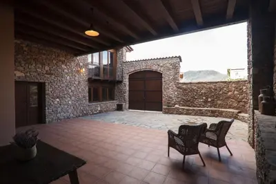 Un patio o zona al aire libre en El Paller de Casa Parramon