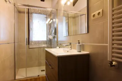 Un baño de El Paller de Casa Parramon