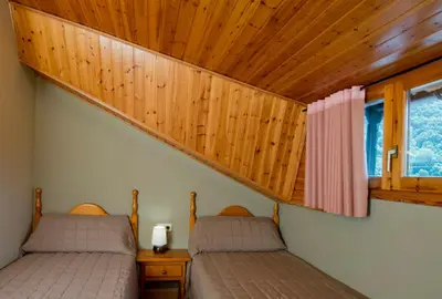 Cama o camas de una habitación en Casa Sastre