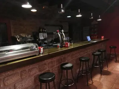 El salón o zona de bar de Racó dels Torrats
