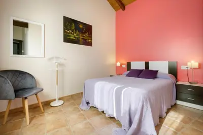 Cama o camas de una habitación en O Zierzo