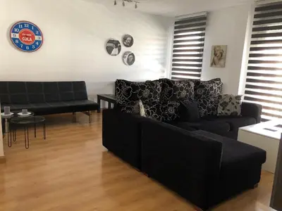 Una televisión o centro de entretenimiento en Apartamento Estrella Rural