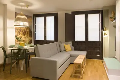 Zona de estar de Apartamento Palacio Descalzos