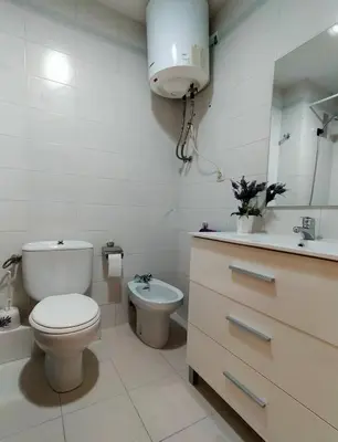 Un baño de Apartamento Plaza Ballo