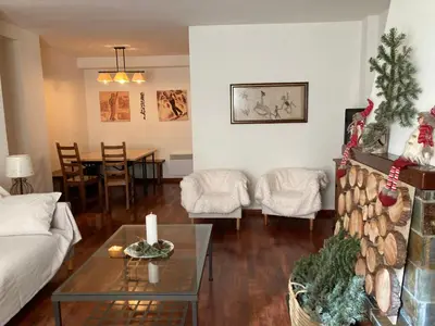 Zona de estar de Apartament Vall