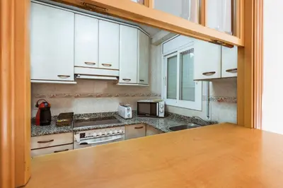 Una cocina o zona de cocina en Cal Cinque