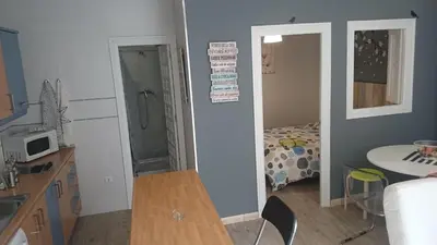 Una cocina o zona de cocina en Apartamento Cigüeña