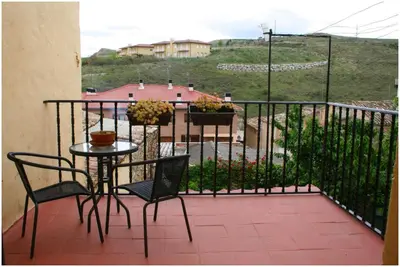 Un balcón o terraza de Casa Rural Xixa Landetxea