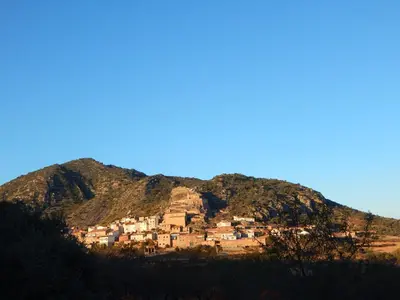 Vista general de una montaña o vista desde el apartamento