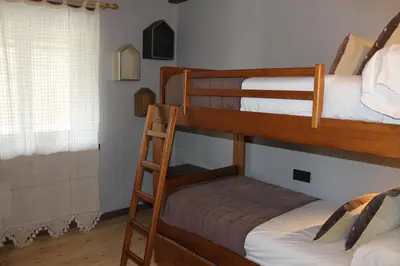 Cama o camas de una habitación en Arties II