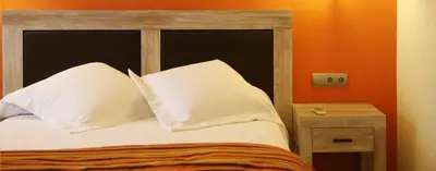 Cama o camas de una habitación en Casa Santos