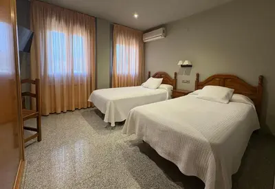 Cama o camas de una habitación en Casa Santos