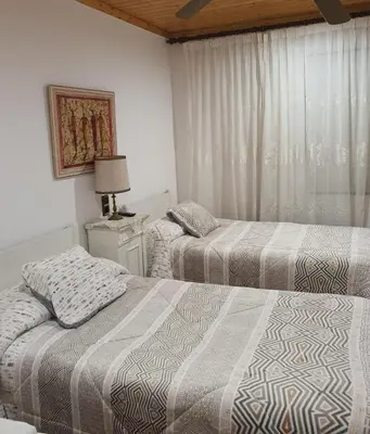 Cama o camas de una habitación en Casa vitorianet