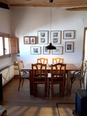 Zona de estar de La Sargantana Turismo Rural