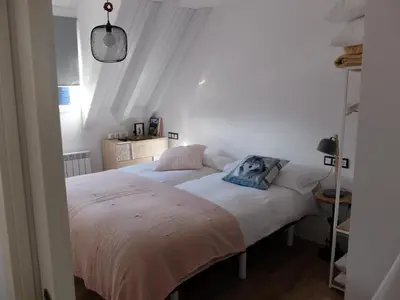 Cama o camas de una habitación en Up Benasque El Grito de Tarzan