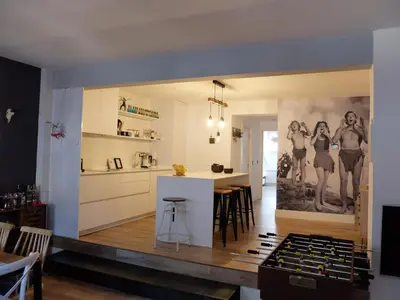 Una cocina o zona de cocina en Up Benasque El Grito de Tarzan
