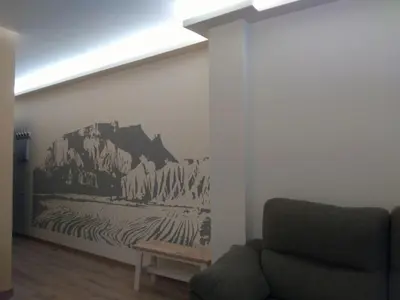 Zona de estar de Alojamientos Dezerto Bardenas