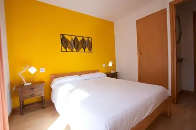 Cama o camas de una habitación en La Caseta del bosc de Sort