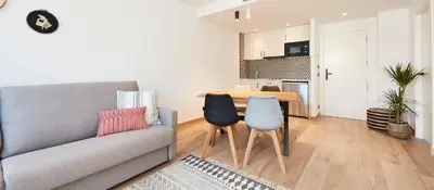 Una cocina o zona de cocina en Apartamentos Dos Ríos Ainsa