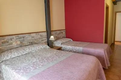 Cama o camas de una habitación en Casa El Centro