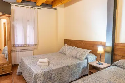 Cama o camas de una habitación en Casa El Centro