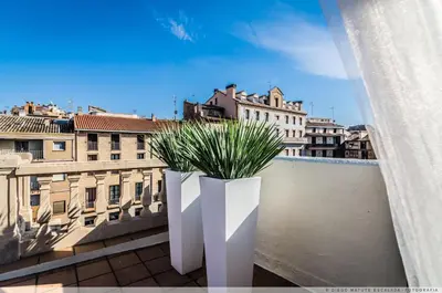 Un balcón o terraza de Atico el Muro