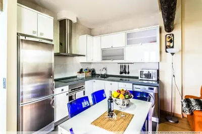 Una cocina o zona de cocina en Atico el Muro