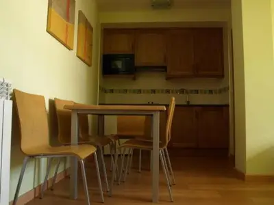 Una cocina o zona de cocina en Aparthotel Peña Telera Resort