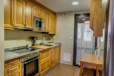 Una cocina o zona de cocina en Casa Sollevante