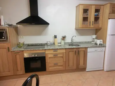 Una cocina o zona de cocina en Natura Jordan