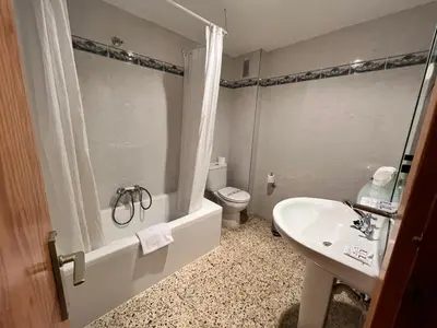 Un baño de Meson de Castiello