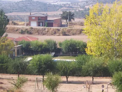 Paisaje cerca of this country house