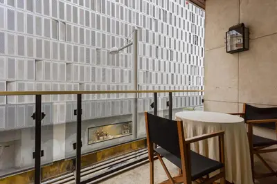 Zona de estar de Hostal Rodas Pamplona