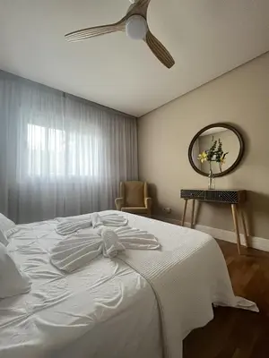 Cama o camas de una habitación en Casa rural Villa Verde