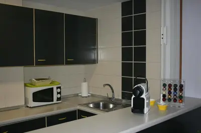 Una cocina o zona de cocina en Fabiola Zentro