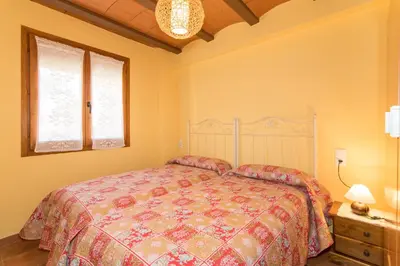 Cama o camas de una habitación en Casa Las Eras