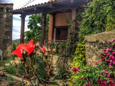 Jardín al aire libre en El Jardín Secreto