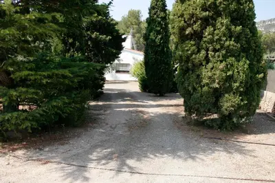 Paisaje cerca of this country house