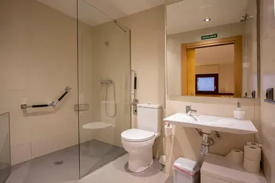 Un baño de Metsola Apartamentos Rurales