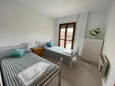 Cama o camas de una habitación en Altur 5 Jaca